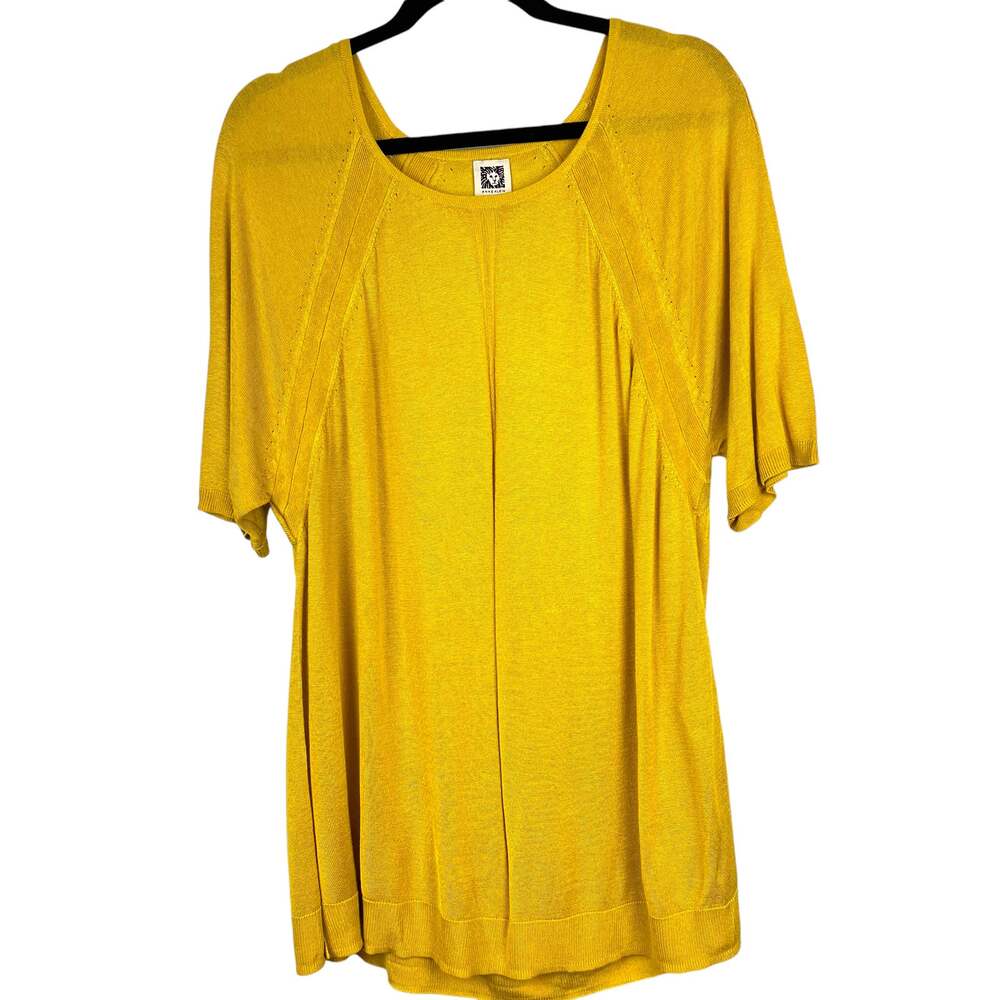ANNE KLEIN Woman’s Slinky Lightweight Knit Sweater  2X  Minimalist Comfort Fall